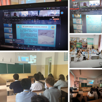 Сел қаупі кезіндегі халықтың әрекеті" /Действия населения при селевой угрозе".