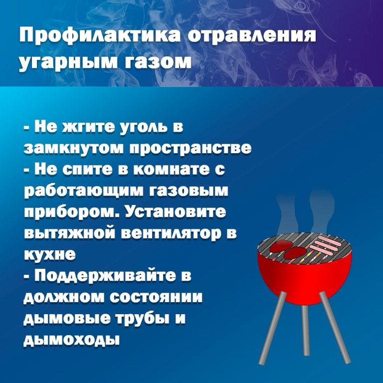 ПРОФИЛАКТИКА ОТРАВЛЕНИЯ УГАРНЫМ ГАЗОМ
